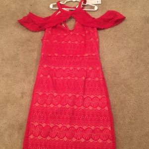 Red Francesca's dress